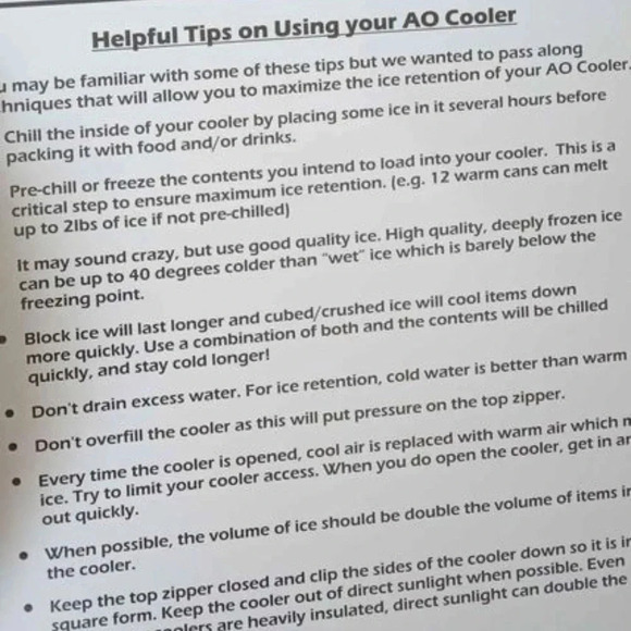 AO Motorcycle saddle  bag Cooler - Picture 5 of 7